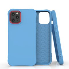 Telefoni ümbris Soft Color Case flexible gel case for iPhone 12 mini, sinine цена и информация | Чехлы для телефонов | kaup24.ee