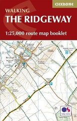Ridgeway Map Booklet: 1:25,000 OS Route Mapping цена и информация | Путеводители, путешествия | kaup24.ee