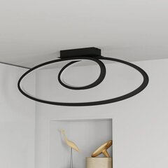 Lucande Bronwyn LED-laevalgusti, 98 cm цена и информация | Потолочные светильники | kaup24.ee