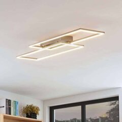 Quadra LED-laevalgusti, reguleeritav hämardus, 2 pirni, 83,6 cm цена и информация | Потолочные светильники | kaup24.ee