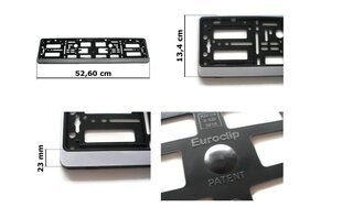 Рамка для номера автомобиля Opel (1 шт.) цена и информация | Lisaseadmed | kaup24.ee