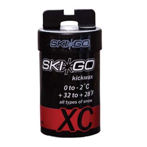 Määrdeaine SKIGO XC Kickwax Red hind ja info | Suusahooldustooted | kaup24.ee