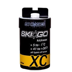 Смазка для сцепления SKIGO XC Kickwax Yellow цена и информация | Средства ухода за лыжами | kaup24.ee