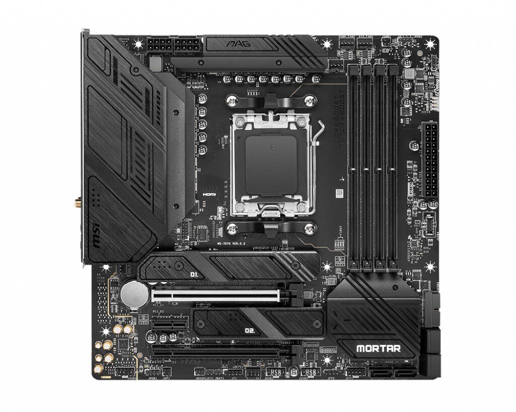 MSI MAG B650M MORTAR WiFi, MicroATX, AM5, DDR5 hind ja info | Emaplaadid | kaup24.ee