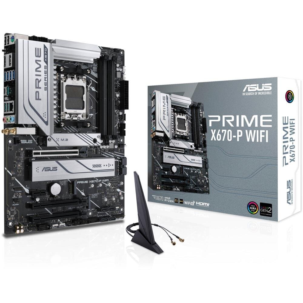Asus PRIMEX670-P WIFI, AMD X670|SAM5|ATX|DDR5 цена и информация | Emaplaadid | kaup24.ee