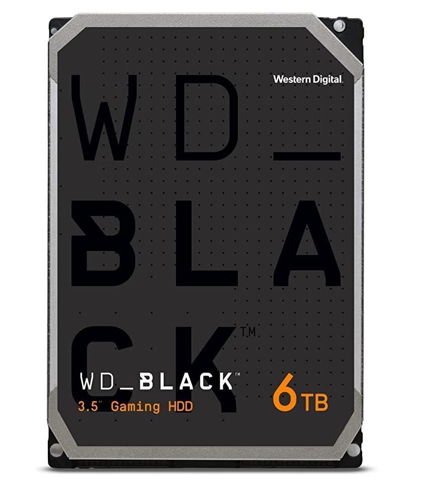 Western Digital Black, 6TB|SATA|128 MB|7200 rpm|3,5"|WD6004FZWX hind ja info | Sisemised kõvakettad (HDD, SSD, Hybrid) | kaup24.ee