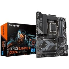 Материнская плата Gigabyte B760 GAMING X DDR4 (rev. 1.0), ATX, LGA1700, DDR4 цена и информация | Материнские платы | kaup24.ee