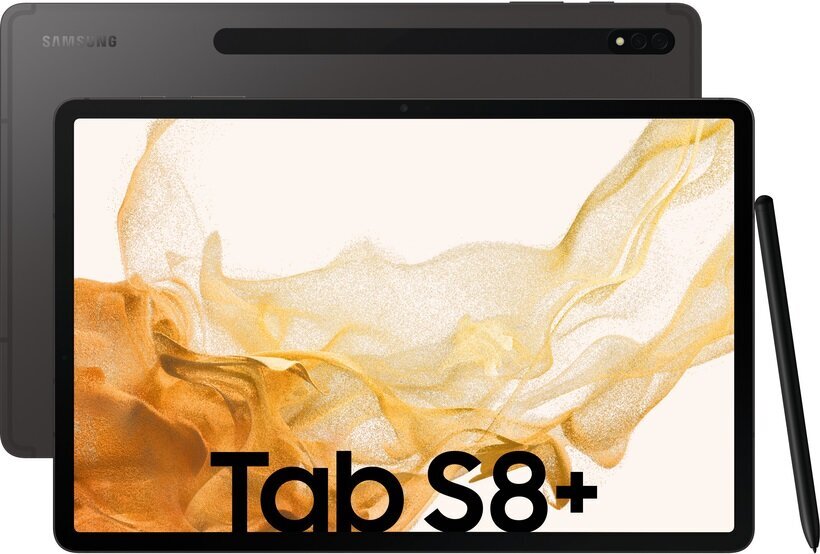 Samsung Galaxy Tab S8+ WiFi 8/128GB Graphite Grey SM-X800NZAAEUB hind ja info | Tahvelarvutid | kaup24.ee
