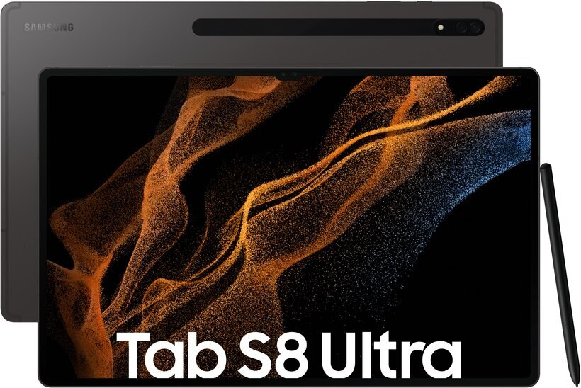 Samsung Galaxy Tab S8 Ultra WiFi 16/512GB SM-X900NZAFEUB Graphite цена и информация | Tahvelarvutid | kaup24.ee