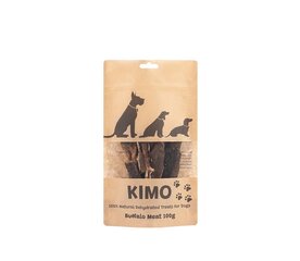 Kimo kuivatatud pühvli liha 100g hind ja info | Maiustused koertele | kaup24.ee