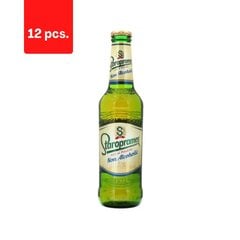 Alkoholivaba õlu STAROPRAMEN, 0%, 0,33l, pudel x 12 tk. pakett hind ja info | Mittealkohoolsed joogid | kaup24.ee