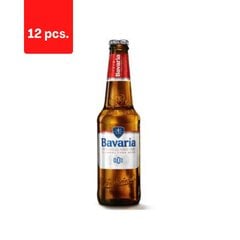 Õlu BAVARIA Original, 0%, 0,33l, pudel x 12 tk. pakett hind ja info | Mittealkohoolsed joogid | kaup24.ee