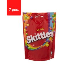 Dražee SKITTLES Puuviljakott, 174g x 7 tk. hind ja info | Maiustused | kaup24.ee