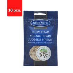 Must pipar SANTA MARIA, purustatud 18 g x 16 tk. hind ja info | Vürtsid, vürtsikomplektid | kaup24.ee