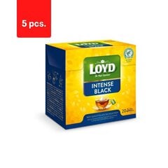 Must tee Loyd Black Intense, 20 x 2g x 5 pakki. цена и информация | Чай | kaup24.ee