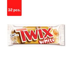 Шоколадная плитка TWIX White, 46 г x 32 шт. цена и информация | Для лакомств | kaup24.ee