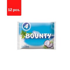 Šokolaaditahvlite komplekt Bounty Bonus Pack, 4 x 57 g x 12 pakki. hind ja info | Maiustused | kaup24.ee