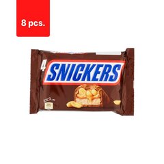Šokolaaditahvlite komplekt Snickers Bonus Pack, 4 x 50 g x 8 tk. hind ja info | Maiustused | kaup24.ee