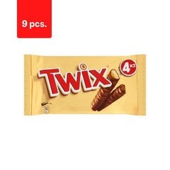 Šokolaaditahvlite komplekt Twix Bonus Pack 4 x 50 g x 9 pakki. hind ja info | Maiustused | kaup24.ee