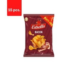 Krõpsud Estrella, peekoni maitse, 180 g x 15 tk. hind ja info | Suupisted, krõpsud | kaup24.ee