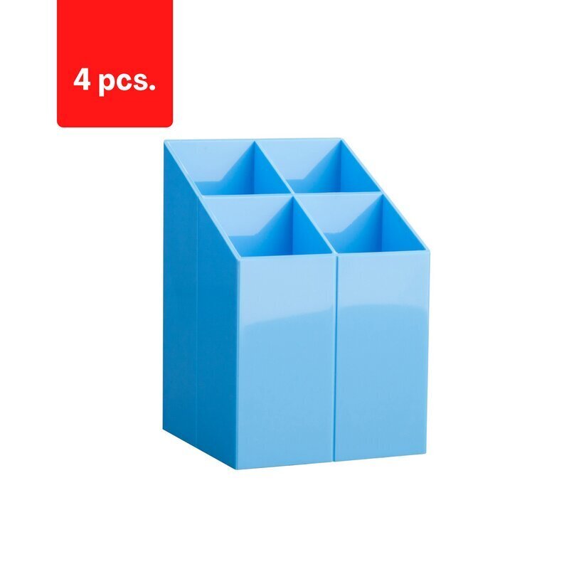 Pliiats Ico, 4 sektsiooni, sinine värv. pakis 4 tk. hind ja info | Kirjatarbed | kaup24.ee
