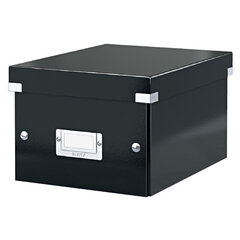 Коробка для документов LEITZ, складная, для папок, конвертов, 285 x 357 x 367 мм, черная цена и информация | Смягчает воду и защищает Вашу посудомоечную машину от извести. | kaup24.ee