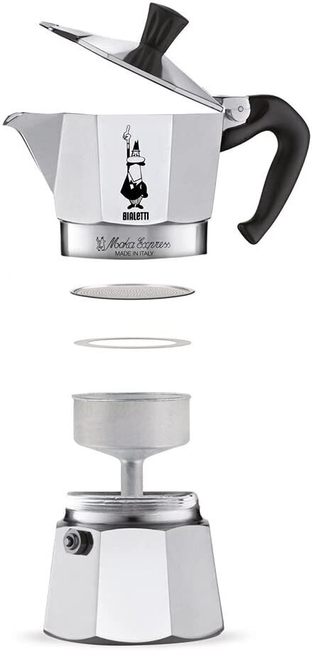 Bialetti kohvivalmistaja Moka Express 3 cups цена и информация | Kohvikannud, teekannud | kaup24.ee