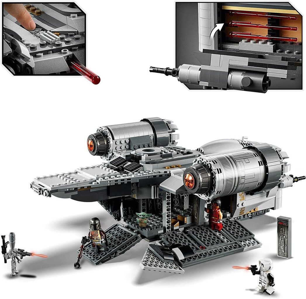 Lego 75292 Star Wars The Razor Crest Mandalorian Starship цена и информация | Klotsid ja konstruktorid | kaup24.ee