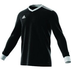 T-särk poistele Adidas Table 18 Long Sleeve, must цена и информация | Мужская спортивная одежда | kaup24.ee