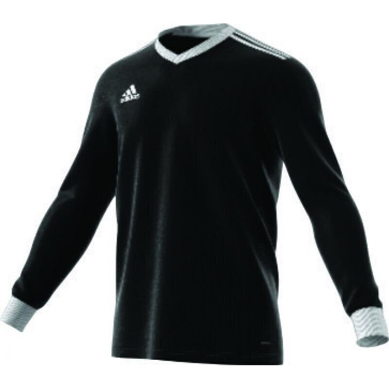 T-särk poistele Adidas Table 18 Long Sleeve, must цена и информация | Meeste spordiriided | kaup24.ee