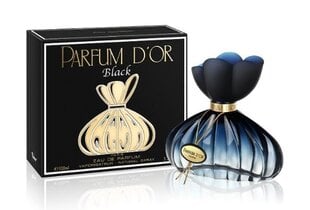 Парфюмированная вода Parfum d'or Black 100мл EDP для женщин цена и информация | Женские духи | kaup24.ee