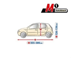 Автомобильный чехол Hatchback M1 Kegel-Blazusiak 5-4313-241-2092, 355-380 см цена и информация | Lisaseadmed | kaup24.ee