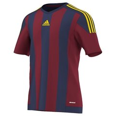 Футболка для мужчин Adidas Striped 15, красная цена и информация | Мужская спортивная одежда | kaup24.ee