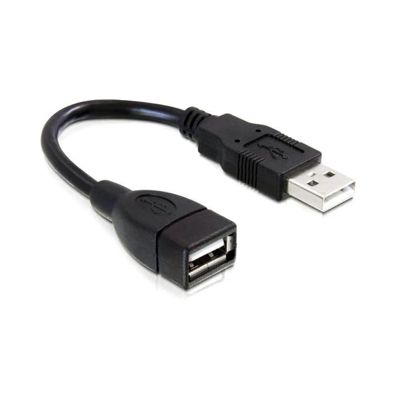 Delock - Kaabel USB AM-AF 15cm цена и информация | USB jagajad, adapterid | kaup24.ee
