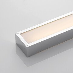 Lindby Layan Светодиодный настенный светильник для ванной комнаты, хром, 90 см цена и информация | Потолочные светильники | kaup24.ee