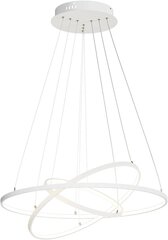 Подвесной светодиодный светильник Lindby Philline, Ø 80 см цена и информация | Потолочный светильник, 38 x 38 x 24 см | kaup24.ee