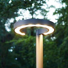Lucande Jannis Светодиодный фонарь на стойке, кольцо цена и информация | Уличное освещение | kaup24.ee