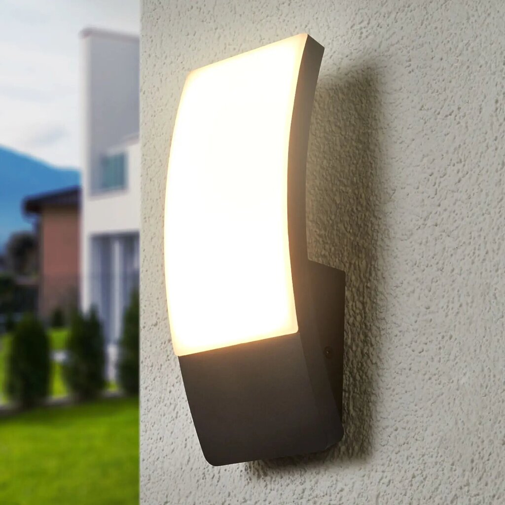 LED välisseinavalgusti Siara, tumehall hind ja info | Aia- ja õuevalgustid | kaup24.ee