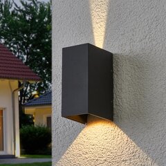 Двусторонний LED настенный светильник Kimian, серый цена и информация | Уличное освещение | kaup24.ee