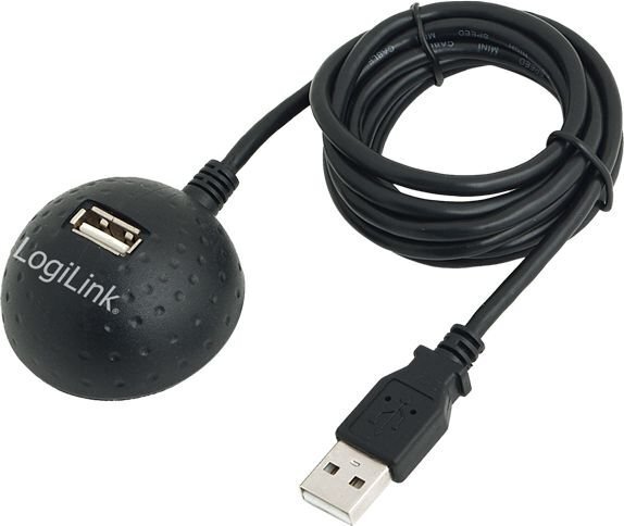 Logilink CU0013, dokkimisjaam USB 2.0, laiendus, 1,5 m цена и информация | Kaablid ja juhtmed | kaup24.ee