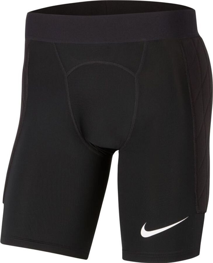 Väravavahi lühikesed püksid Nike Y Gardinien Padded GK Tight CV0053 010, must hind ja info | Jalgpalli varustus ja riided | kaup24.ee