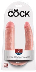 Topelt dildo King Cock Double Trouble hind ja info | Dildod | kaup24.ee