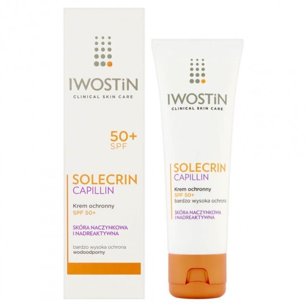 Päikesekaitsekreem Iwostin Solecrin Capillin SPF 50+, 50 ml hind ja info | Päikesekreemid | kaup24.ee