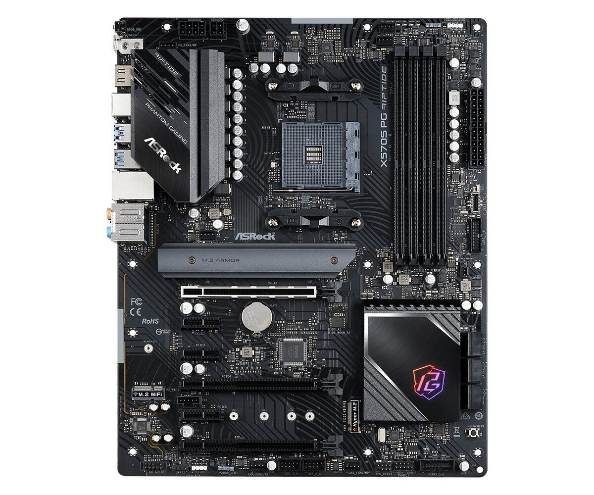 ASRock X570S PG Riptide, ATX, AM4, DDR4 hind ja info | Emaplaadid | kaup24.ee