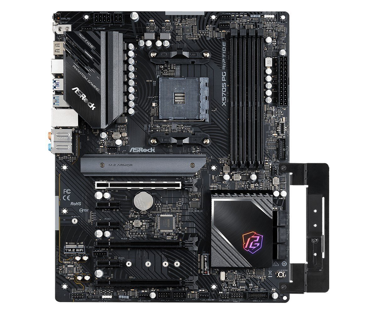 ASRock X570S PG Riptide, ATX, AM4, DDR4 hind ja info | Emaplaadid | kaup24.ee