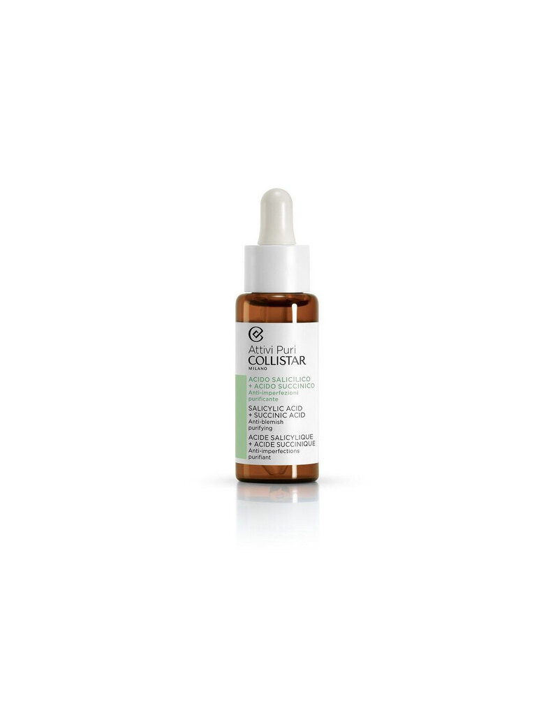 Näoseerum Collistar Salicylic Acid + Succinic Acid, 30 ml hind ja info | Näoõlid, seerumid | kaup24.ee