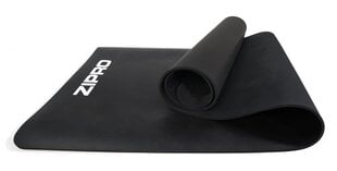 Коврик для упражнений Zipro, 183x60x0,6 см, черный цвет цена и информация | Коврики для йоги, фитнеса | kaup24.ee