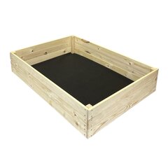 Puidust peenrakast 4IQ, 100 x 75 x 20 cm цена и информация | Теплицы | kaup24.ee