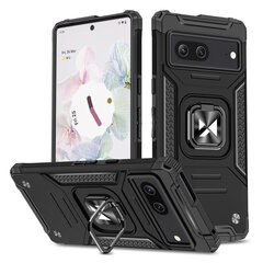 Чехол Wozinsky Ring Armor для Google Pixel 7, черный цена и информация | Чехлы для телефонов | kaup24.ee