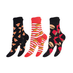 Unisex värvilised sokid Footstar Funny Socks 79045, 3 paari hind ja info | Meeste sokid | kaup24.ee